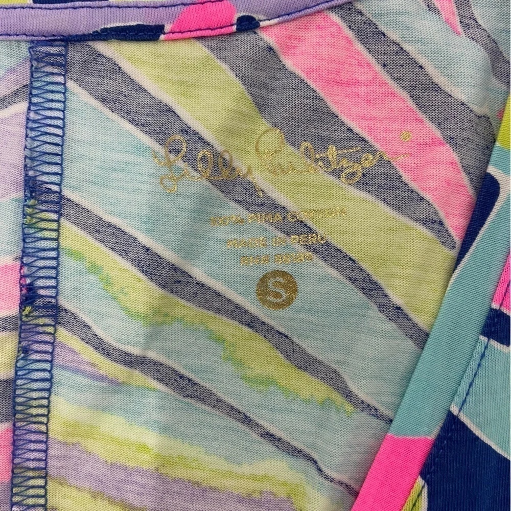 LILLY PULITZER SUGARTOWN Women's Dress Sz S Psychedelic Hippie 70’s Retro Y2K - Picture 7 of 9